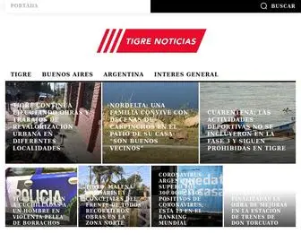 Tigrenoticias.com.ar(Tigre Noticias) Screenshot