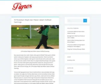 Tigresdearagua.net(Tigres de Aragua) Screenshot