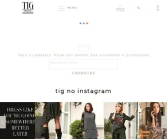 Tigresse.com.br(Tig Store) Screenshot
