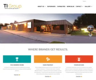 Tigroup.ca(We help brands make shoppers blink) Screenshot