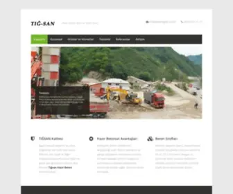 Tigsan.com.tr(Tığsan) Screenshot