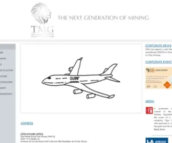 Tiguimininggroup.com(Minier côte d'Ivoire) Screenshot