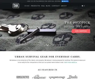 Tihk.co(TIHK is a patent pending handcuff key) Screenshot