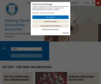 Tiho-Hannover.com(TiHo Hannover) Screenshot