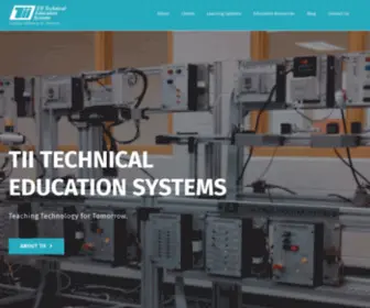 Tii-Tech.com(Teaching Technology For Tomorrow) Screenshot