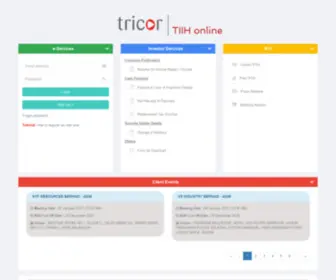 Tiih.com.my(Tricor Investor & Issuing House Services Sdn Bhd) Screenshot