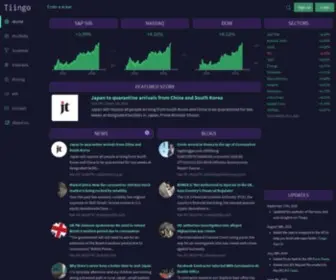 Tiingo.com(Stock Market Tools) Screenshot