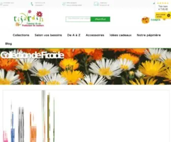 Tijardin.com(Tijardin producteur de plantes méditerranéennes) Screenshot