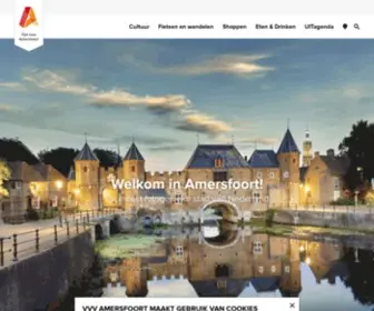 TijDvooramersfoort.nl(Tijd voor Amersfoort) Screenshot