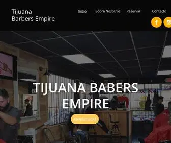 Tijuanabarbersempire.com(Inicio) Screenshot