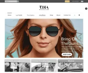 Tika-INTL.com(דף בית) Screenshot