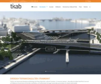 Tikab.com(En bättre värld genom teknik som fungerar) Screenshot