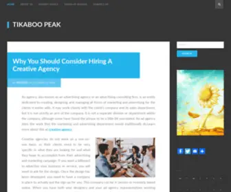 Tikaboopeak.com(Tikaboo Peak) Screenshot