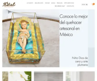 Tikal.com.mx(Arte) Screenshot