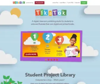 Tikatok.com(Pearson’s) Screenshot