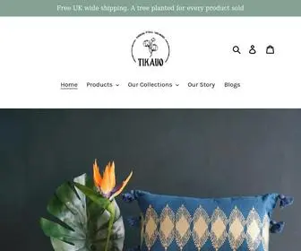 Tikauo.com(Sustainable Eco) Screenshot