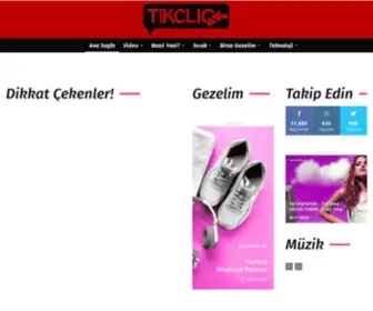 Tikclick.com(Home) Screenshot