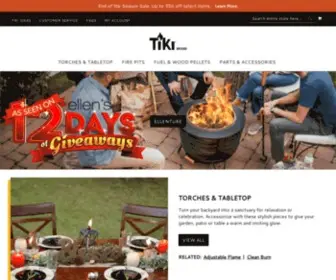 Tikibrand.com(TIKI Torches) Screenshot