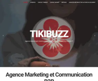 Tikibuzz.fr(Communication BtoB) Screenshot
