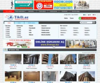Tikili.az(Daşınmaz əmlak portalı. Əmlakın alqı) Screenshot