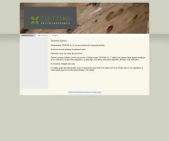 Tikiting.com(Quiénes Somos) Screenshot