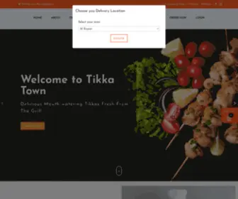 Tikkatownme.com(Authentic Indian Flavors in UAE) Screenshot