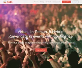 Tikkl.com(Event Registration & Ticketing Platform) Screenshot