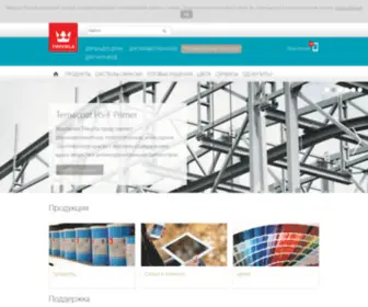 Tikkurila-Coatings.ru(Tikkurila Coatings) Screenshot