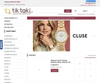 Tiktaki.pl(Zegarki Vostok) Screenshot