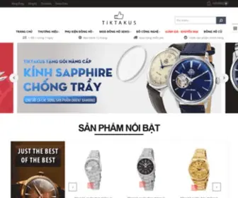Tiktakus.com(Đồng hồ chính hãng xách tay Nhật) Screenshot