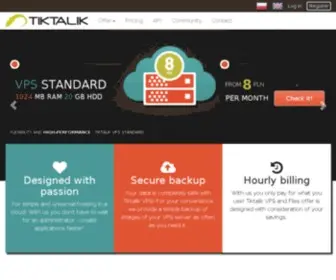 Tiktalik.com(Redirecting) Screenshot