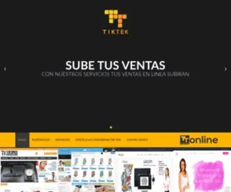 Tiktek.com.mx(Tik Tek) Screenshot