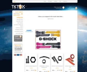 Tiktox.com(Casio watches) Screenshot