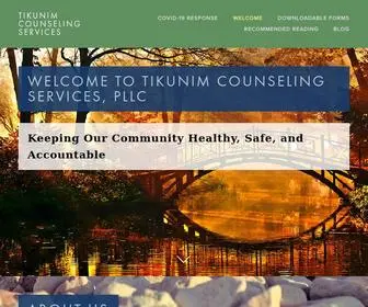 Tikunim-Counseling.com(Tikunim Counseling Services Flat Contained Tabs) Screenshot