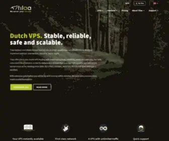 Tilaa.nl(VPS hosting) Screenshot