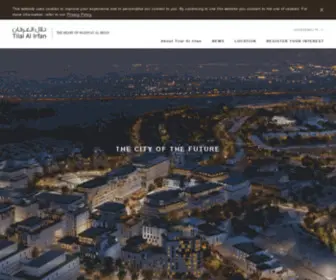 Tilalalirfan.com(Tilal Al Irfan is a modern downtown development in Muscat) Screenshot