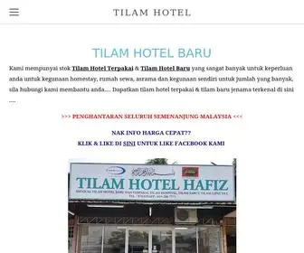 Tilamhotelhafiz.com(TILAM HOTEL HAFIZ) Screenshot