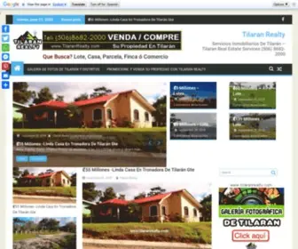 Tilaranrealty.com(Servicios Inmobiliarios De Tilar) Screenshot