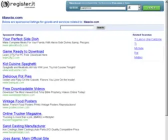Tilascio.com(Ti Lascio) Screenshot