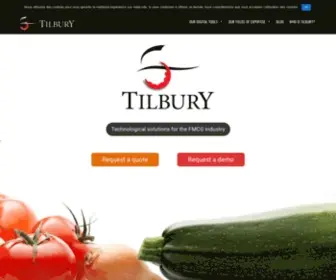 Tilbury.fr(Outils d’optimisation des ventes pour l'industrie des FMGC) Screenshot