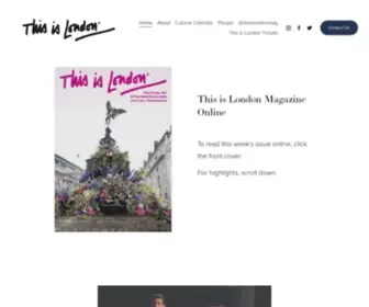 Til.com(This is London Magazine) Screenshot