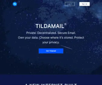 Tildamail.com(Tildamail) Screenshot