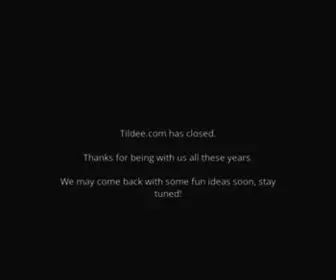 Tildee.com(Create) Screenshot