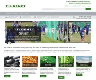 Tildenet.co.uk(Tildenet Fence and Netting Systems) Screenshot