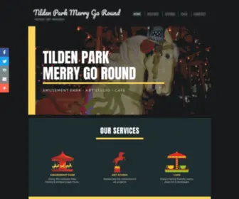 Tildenmerrygoround.org(Tilden Park Merry Go Round) Screenshot