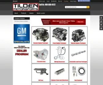 Tildenmotorsports.com(Tilden Motorsports) Screenshot