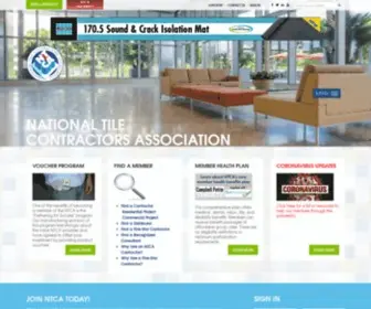 Tile-ASSN.com(National Tile Contractors Association) Screenshot