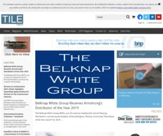 Tile-Magazine.com(TILE Magazine) Screenshot