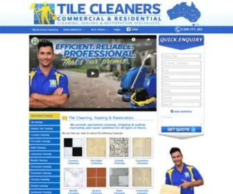 Tilecleaners.com.au(TILE CLEANERS ®) Screenshot