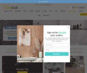 Tileclub.com(Tile club) Screenshot